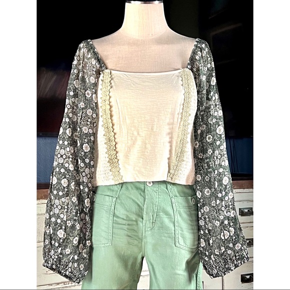 Anthropologie Pilcro Slouchy Surplus Green Shorts 26 - Picture 7 of 11